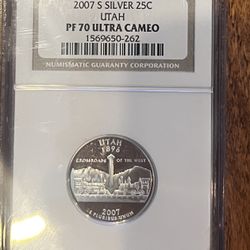 Silver Proof quarter