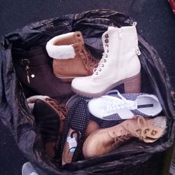 Bag Of Boots And Shoes