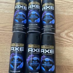 6 Axe Body Spray