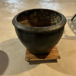 Very Large Ceramic Flower Pot 
