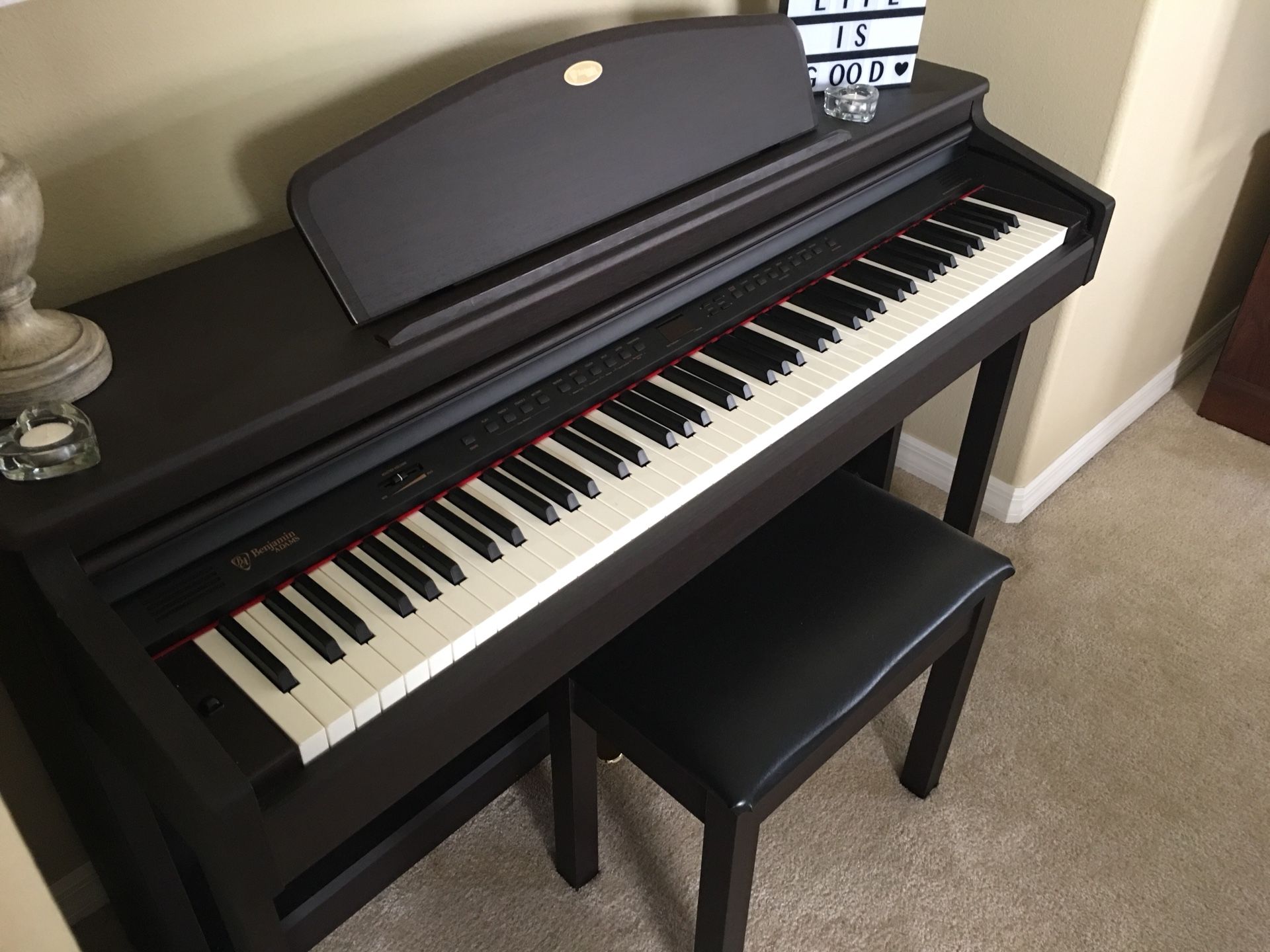 Benjamin adams on sale digital piano