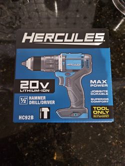 Hercules 20V Hammer Drill