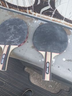 Ping pong rackets $20 pair