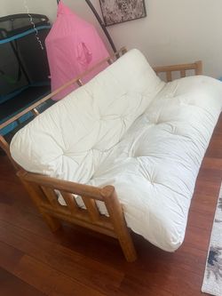 Queen size solid Pine very heavy futon