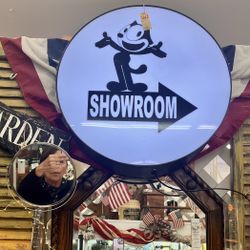 Felix Chevrolet Sign  Lighted