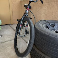 26" Concord Pacifica Cruiser Bicycle, Fits Riders 5'2" - 5'10"+, Adult, Unisex, Matte Black