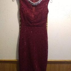 Red Dress, Ladies Small. $40