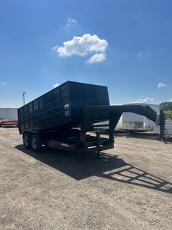 Gooseneck Dump Trailer 7x16