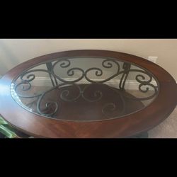 Center Table And Entertainment Center