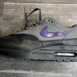Nike Air Max 1 Black And Purple 