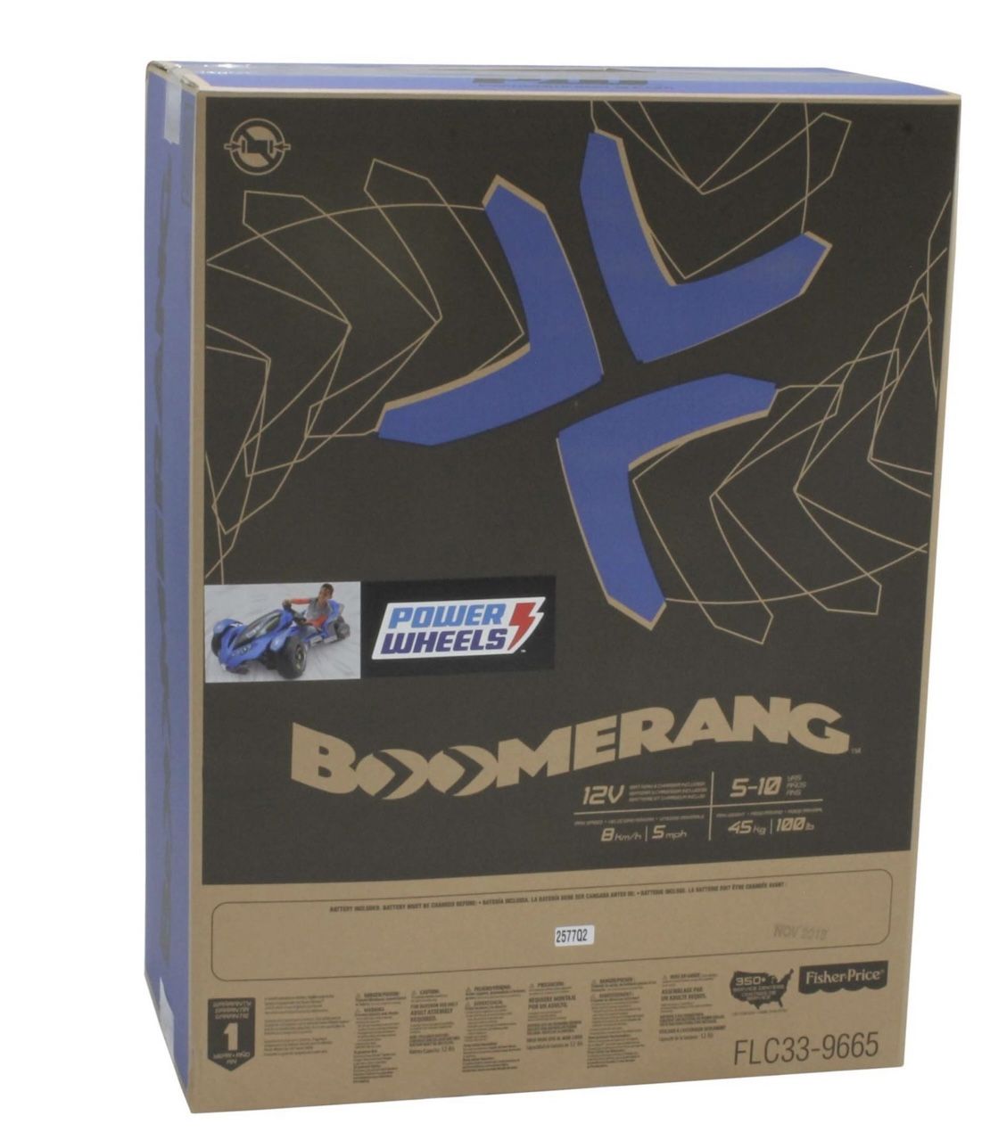 Power Wheels Boomerang Vehicle