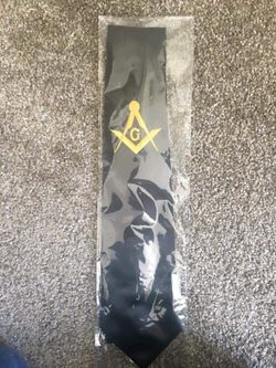 Master Masonic and past mason ties