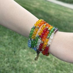7 Colorful Bracelets 