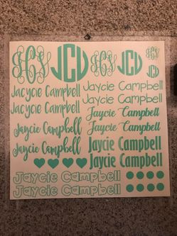 Vinyl stickers