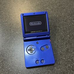 Game Boy Advance SP  with Golden Sun