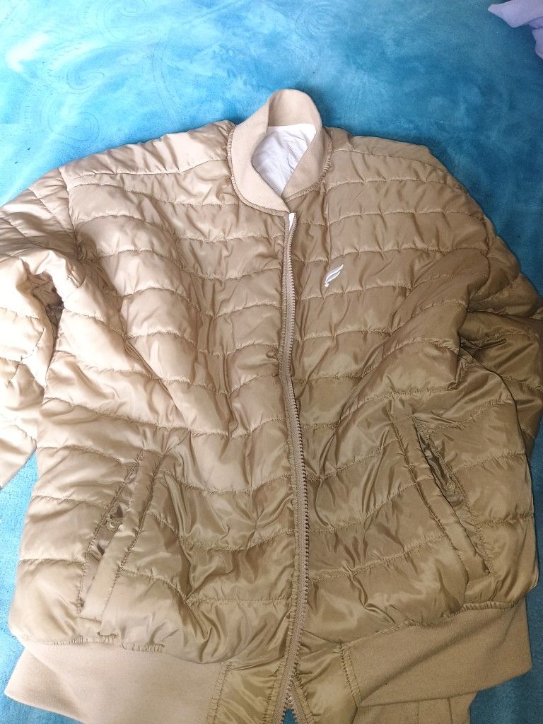 Reversible Bomber Jacket Size Medium 
