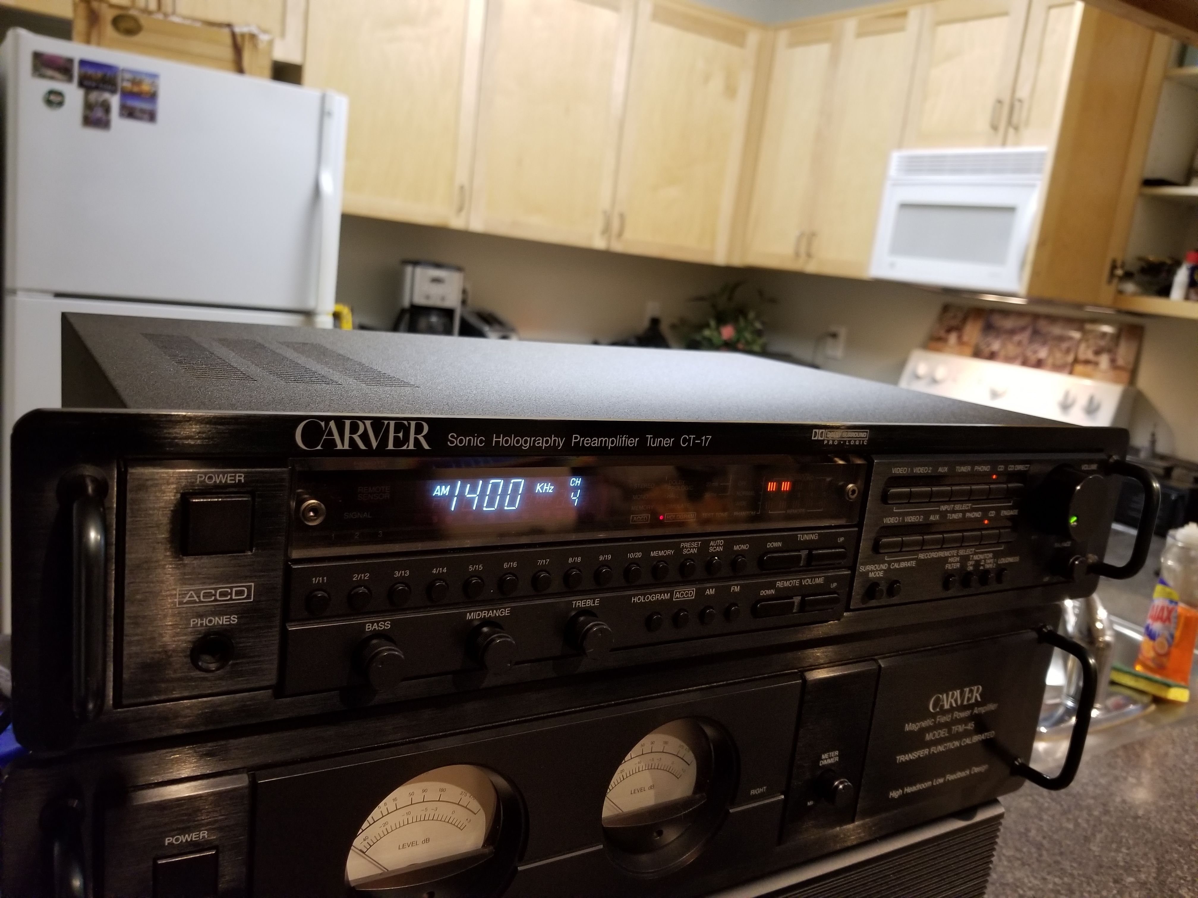 Carver CT-17 Preamp