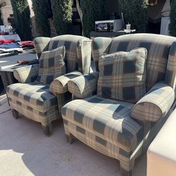 Matching Wingback Chairs!