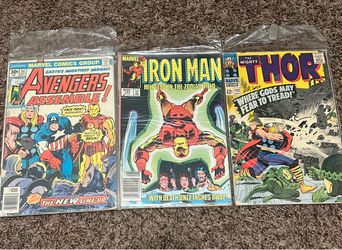 Comic Books Marvel DC Vintage Raw