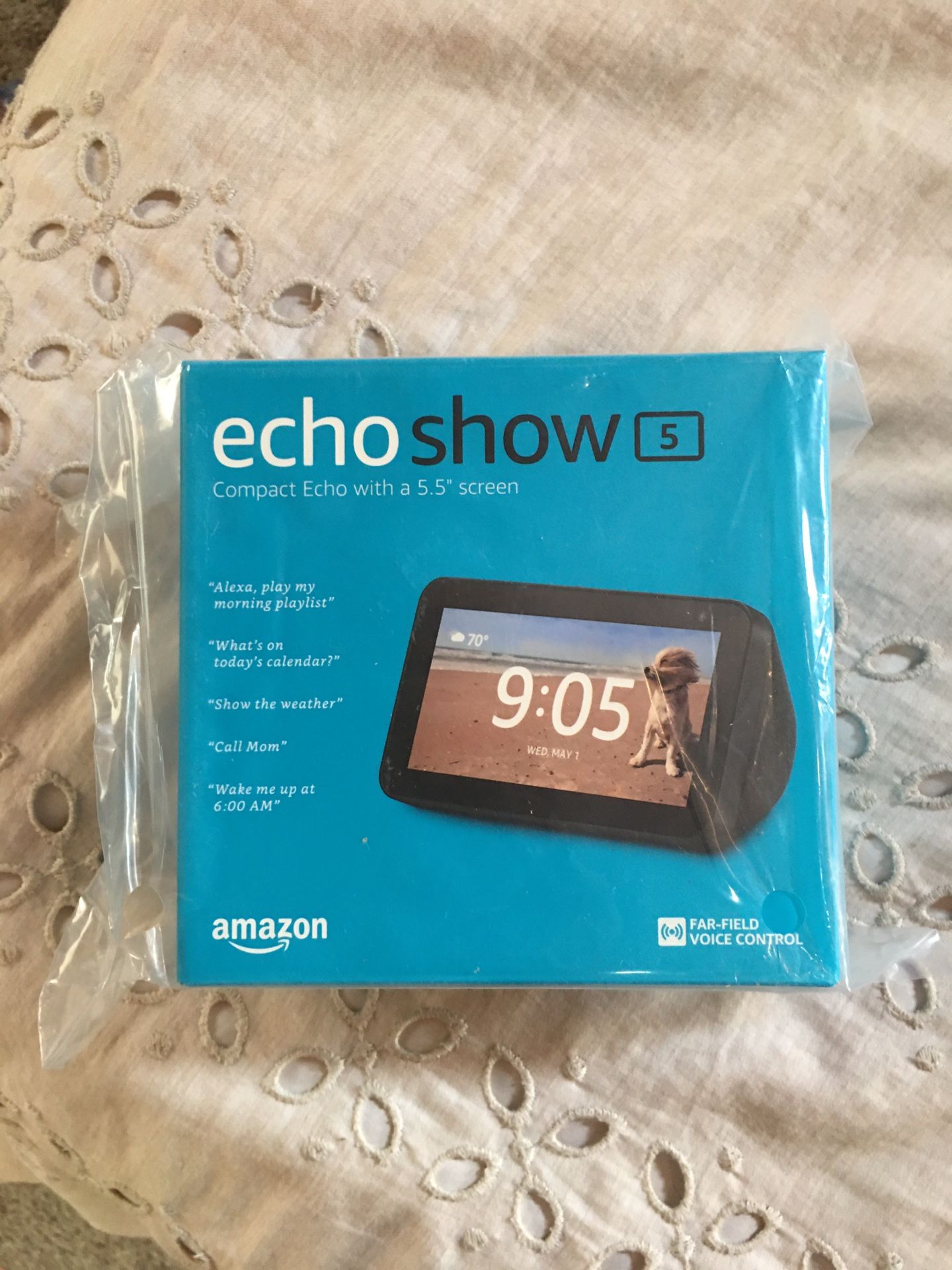 New Amazon Echo Show 5 with Alexa