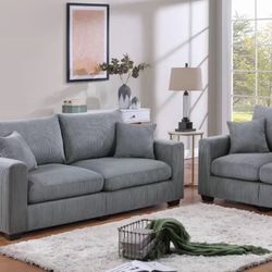 Sofa Y Loveseat Nuevos En Su Caja