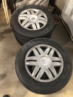 2001 Toyota Camary Stock Rims