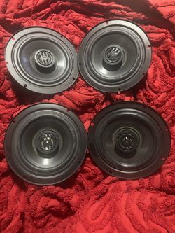 Set of 4 Harley Davidson speakers