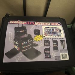 Scrap Booking Travel Suitcase