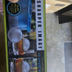 Sharper Image Ice Sphere Molds 