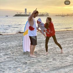 Halloween Costume Newport Beach Lifeguard Hoodie Sweatshirt