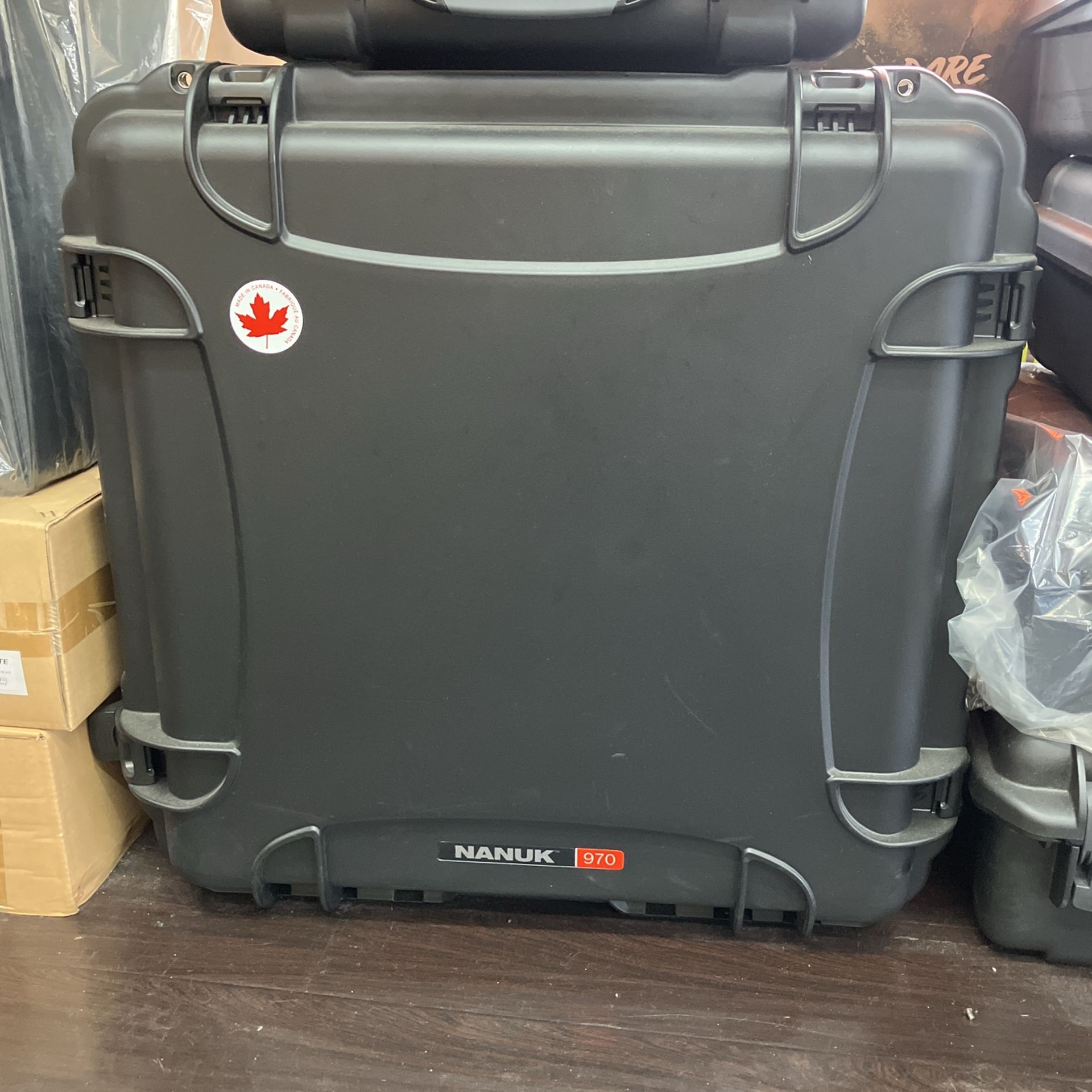 Nanuk 970 Wheeled Hard Case with Foam Insert (Black, 134L)