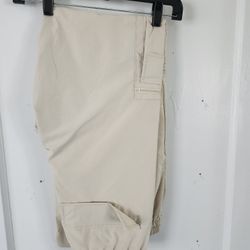 VND Style Tan And Light Blue Design Pants 