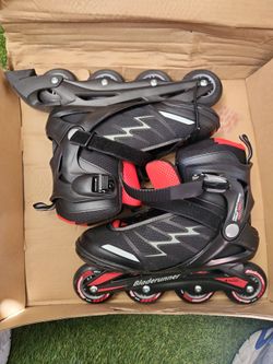 Rollerblade Bladerunner Advantage Pro XT Size 10 Mens RED / BLACK