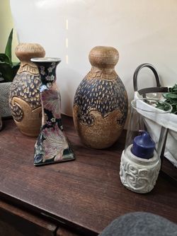 Old Vintage Decorative Candlestick Holder