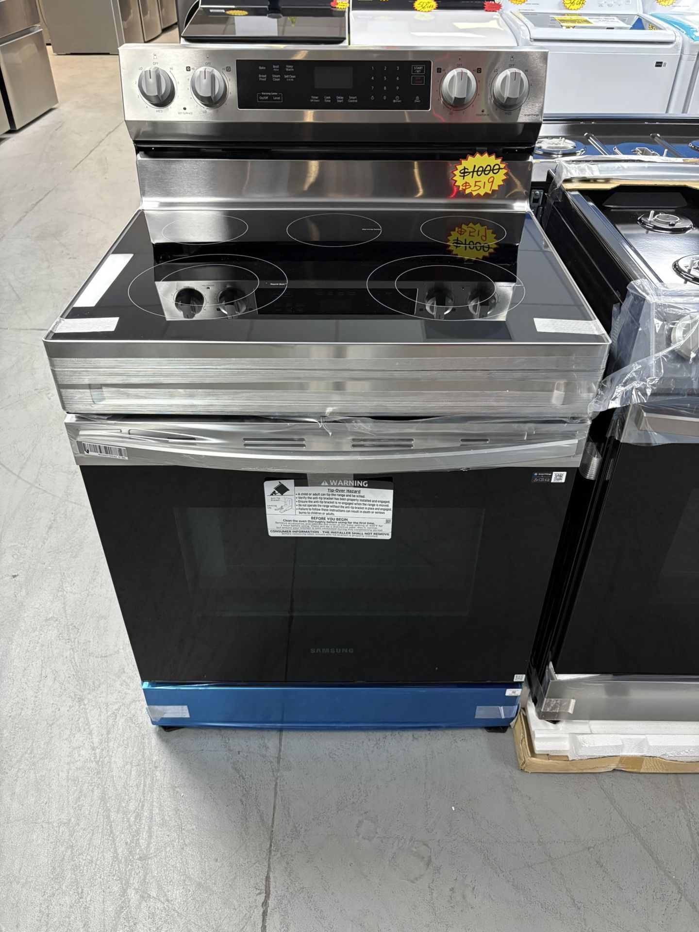 Back in Stock🔥NEW Samsung 30” Electric Stove 