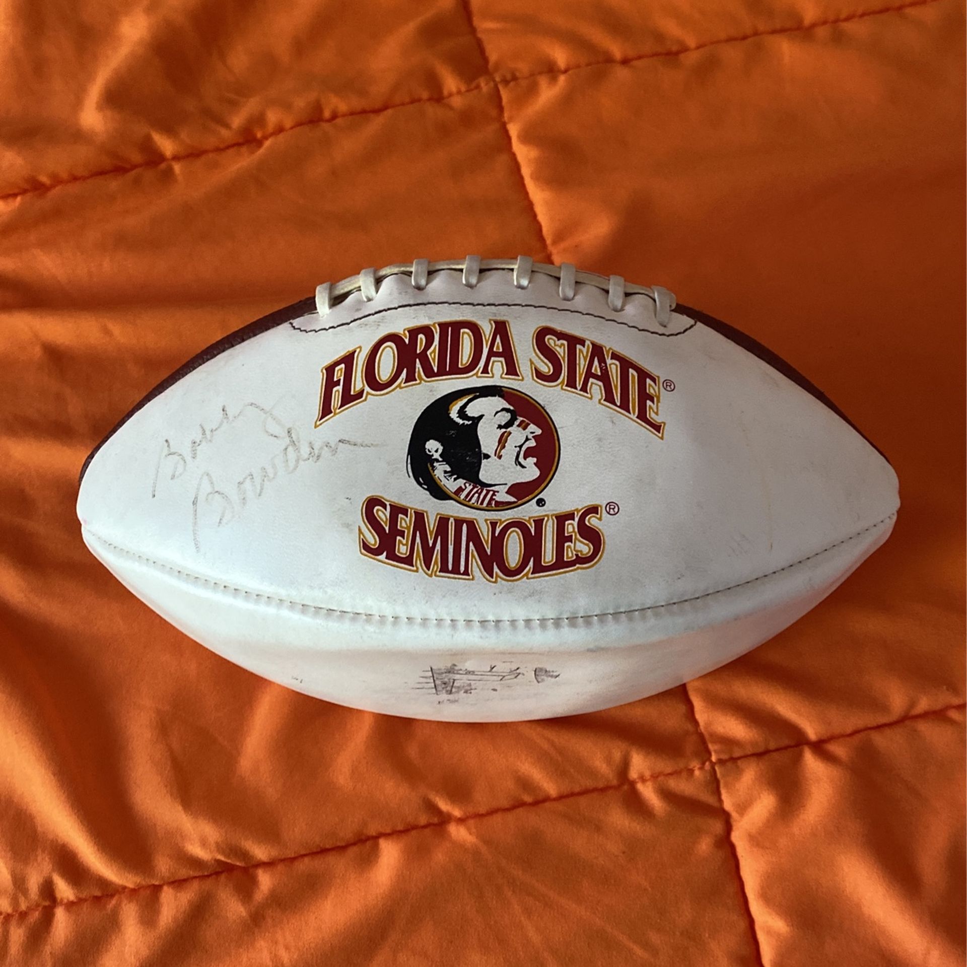 Bobby Bowden Signed Football 