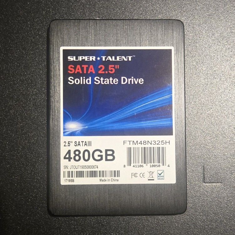 Super Talent SATA 2.5" SSD