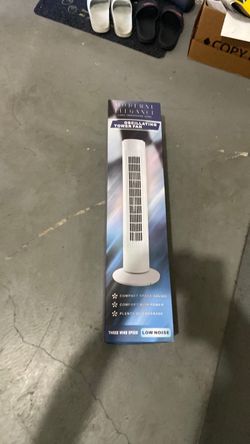 Oscillating tower fan