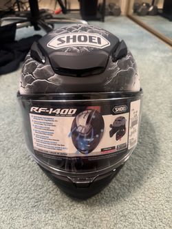 RF-1400 SHOEI, Black and Gray, Size Large.