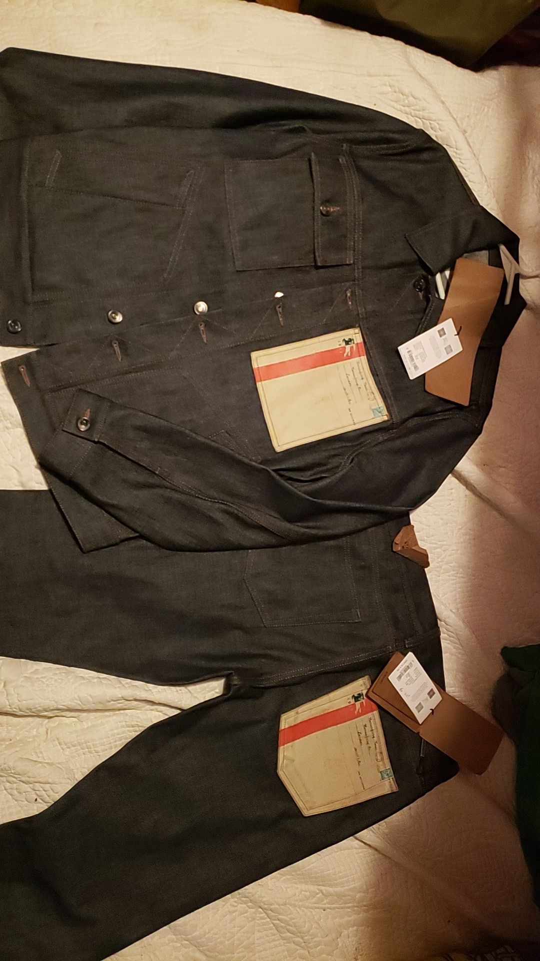 Men's Burberry denim Jean fit (with tags $1,630)