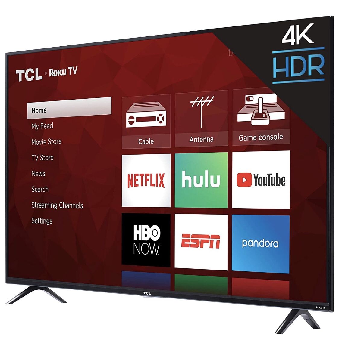 TCL 50” (50S425) Class 4K UHD LED Roku Smart TV 4 Series
