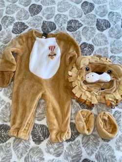 The Wizard of Oz Cowardly Lion 6-12 months baby custom