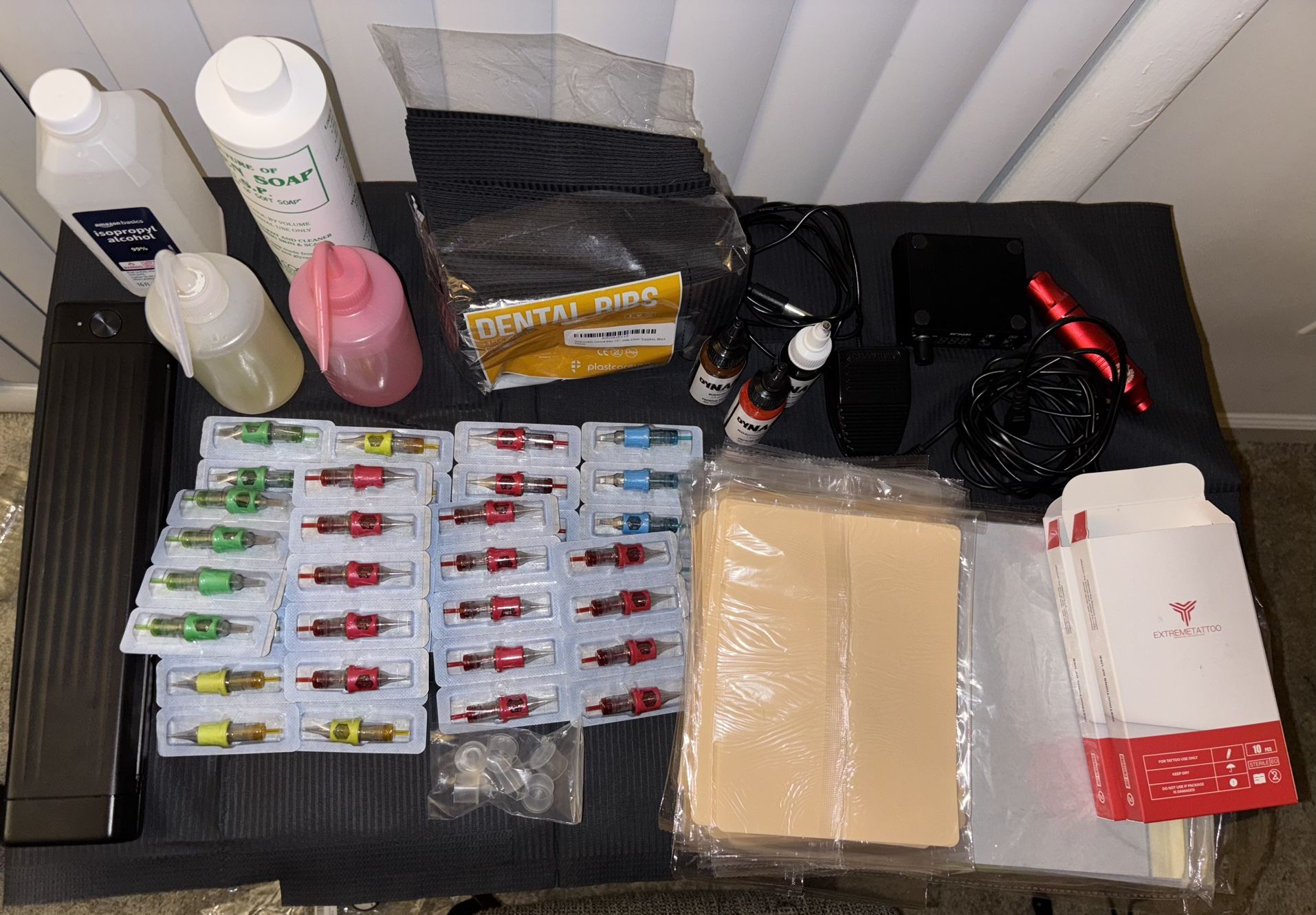 Professional Tattoo Supplies – Machines, Inks, Needles & More (Lightly Used)