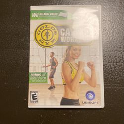 Gold's Gym Cardio Workout (Nintendo Wii, 2009)