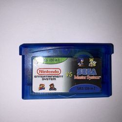 NES & Master System Multicart 256 Games Total Gameboy Advance Nintendo GBA