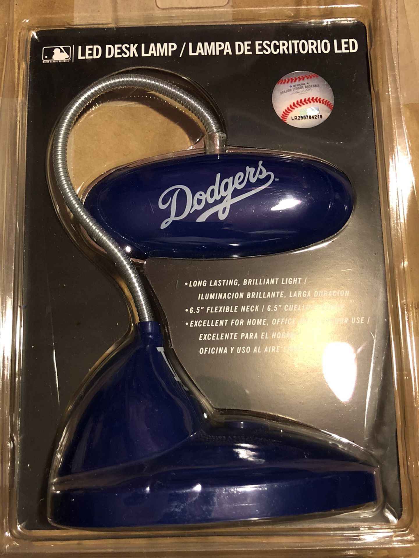 Los Angeles Dodgers Led Desk Lamp Brand New