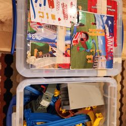 Thomas Trains and Tomy Trains with Tracks