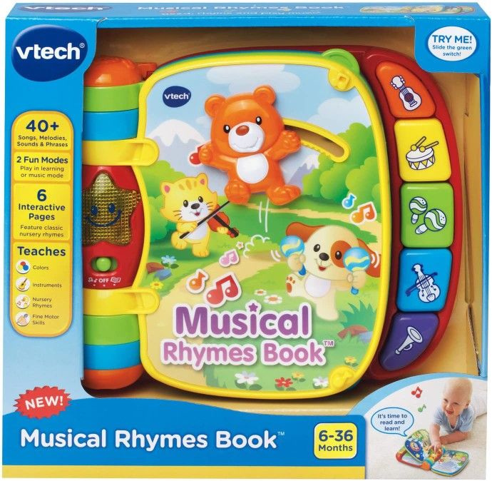 V-Tech Musical Rhymes Book