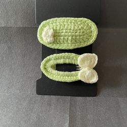 Crochet Hair Clips 