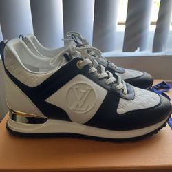 LOUIS VUITTON Run Away Sneakers 'Black Gold'